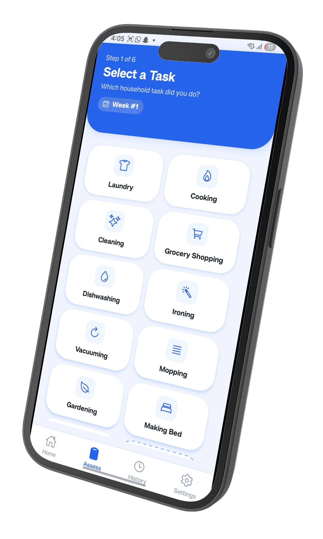 Select a task